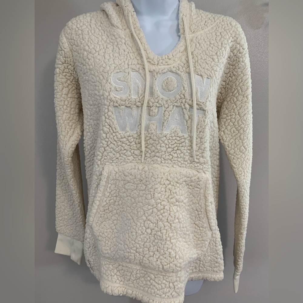 Jenni Off-White Sherpa Hoodie